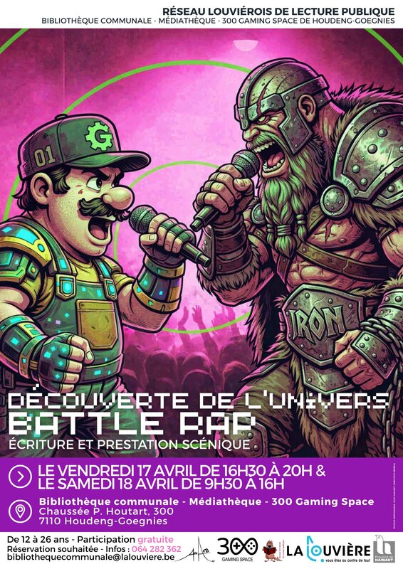 Stages,cours Découverte l univers Battle : écriture présentation scénique