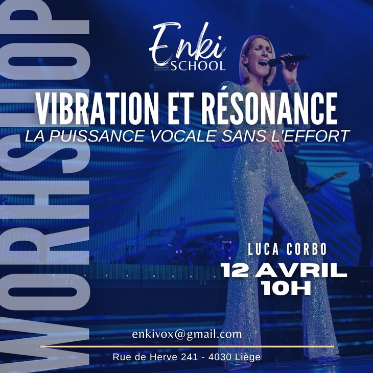 Stages,cours Workshop : Vibration Résonance - Puissance vocale sans effort 