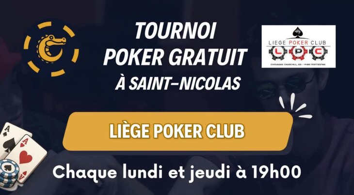 Loisirs Tournoi poker