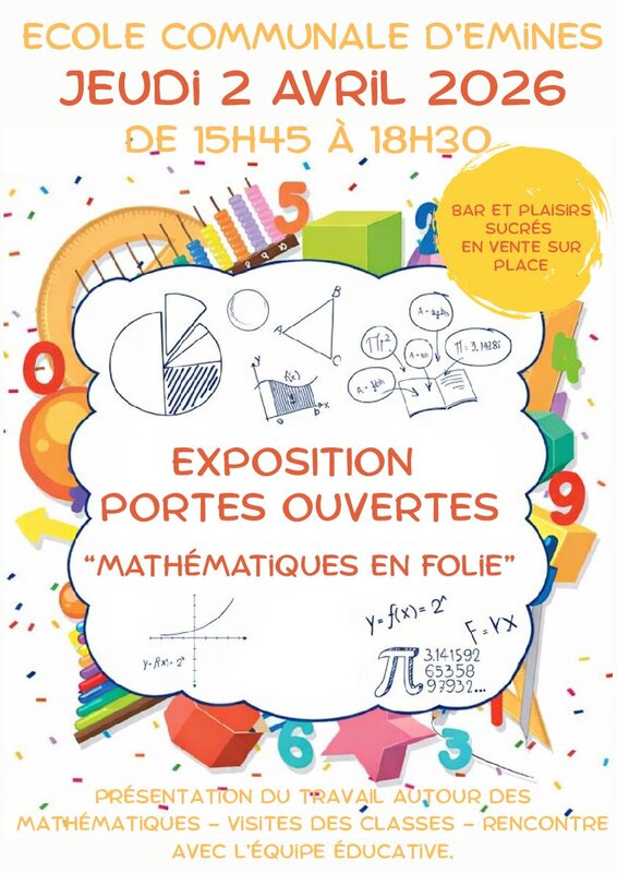 Loisirs Exposition / Portes ouvertes l école d Emines