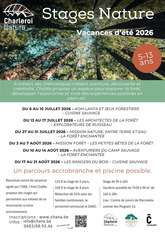 Stages,cours Stage - forêt enchantée