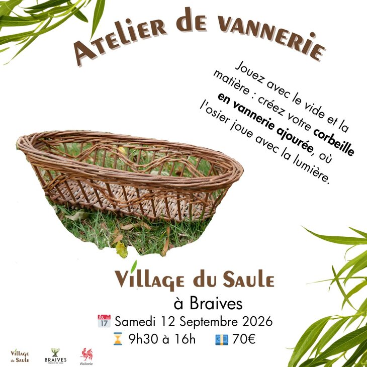 Stages,cours Atelier Vannerie - Vannerie ajourée créative