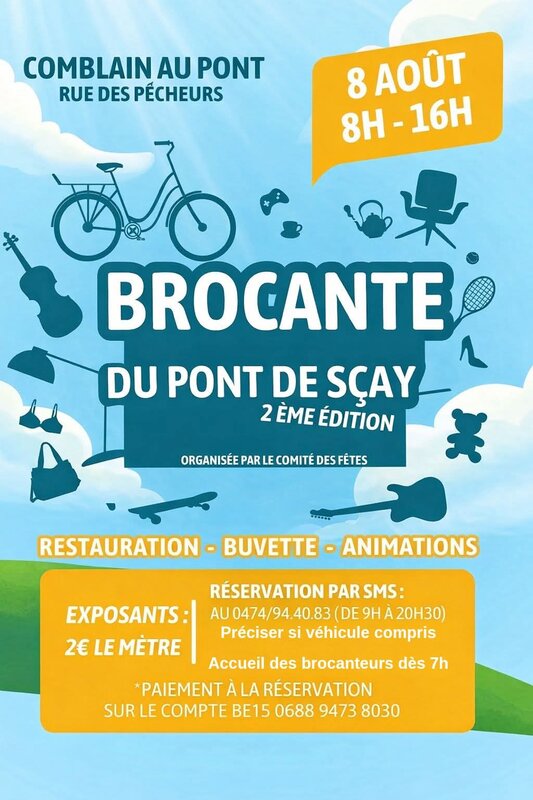  Brocante Pont-de-Sçay