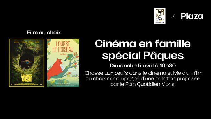 Spectacles Cinéma famille : Spécial Pâques ( Chasse œufs )