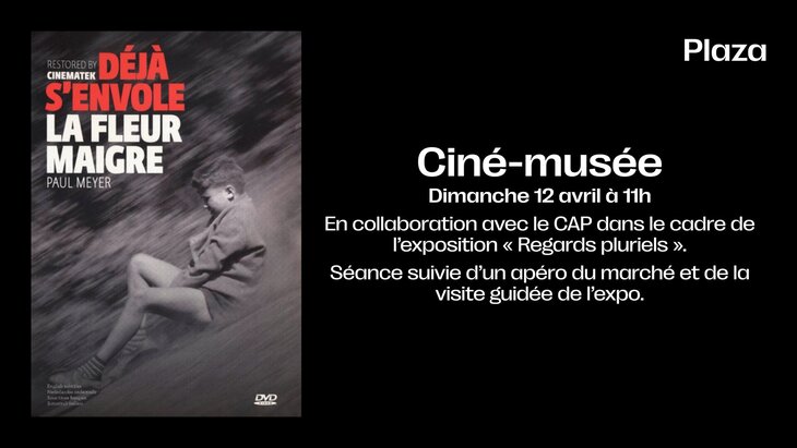Spectacles Ciné-Musée - Déjà s envole fleur maigre