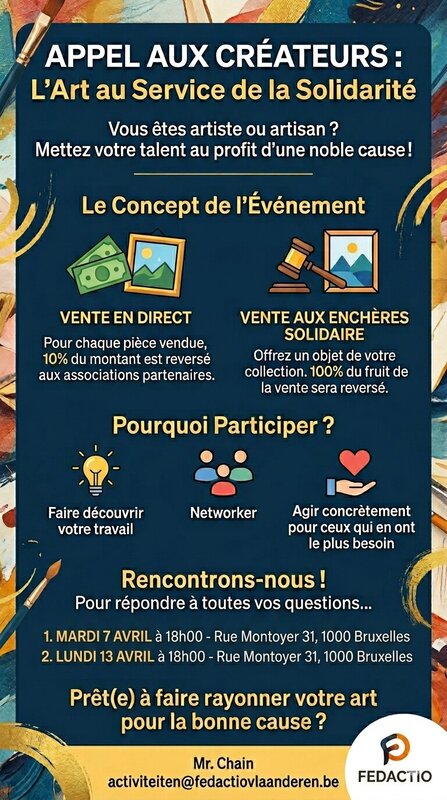 Expositions Appel artistes