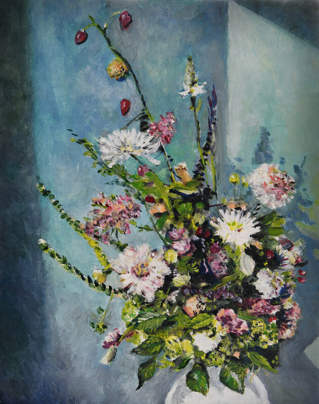 Expositions Parcours d artistes - Bernard Fasol Moments Fleurs