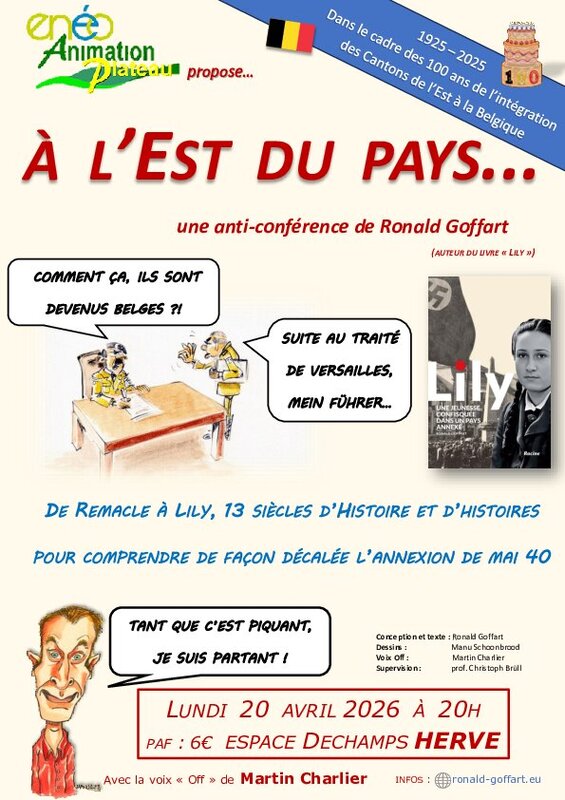Conférences À l Est pays...