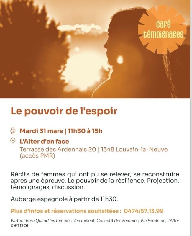 Conférences Café témoignages