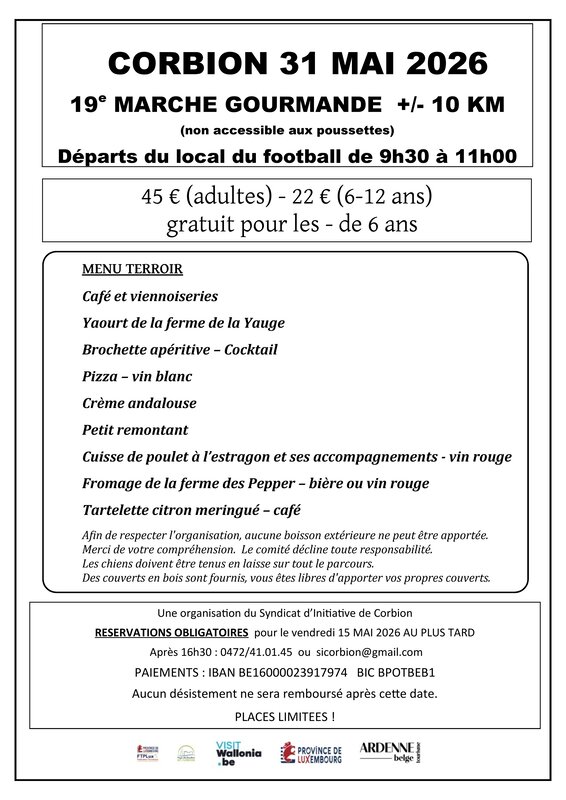 Loisirs 19ème marche gourmande