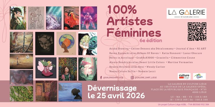Expositions Dévernissage l exposition 100% Artistes Féminines - édition »