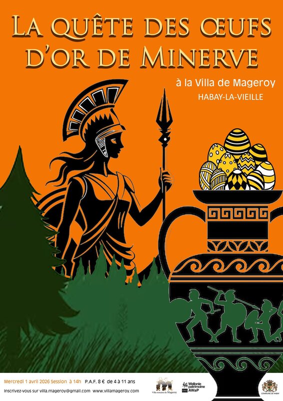 Loisirs La Quête œufs d or Minerve la villa Mageroy