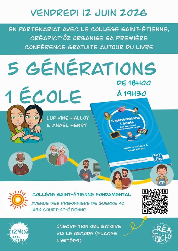 Conférences 5 générations, 1 école - Comment mieux vivre ensemble.