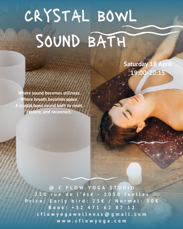 Concerts ✨ Bain sonore bols cristal