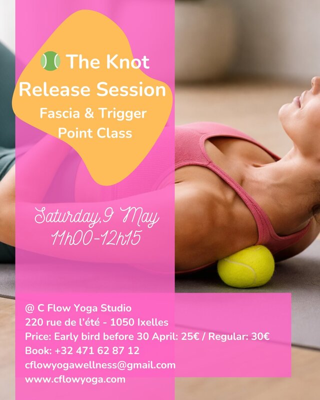 Stages,cours The Knot Release Session Fascia & Trigger Point Class - Eng/fr