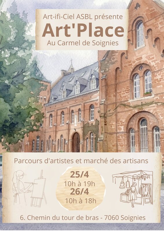 Loisirs Art place : salon créateurs belge