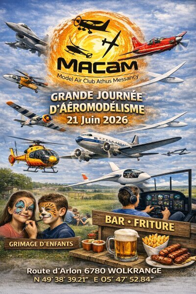 Loisirs Journée porte ouvertes Model Club Athus Messancy
