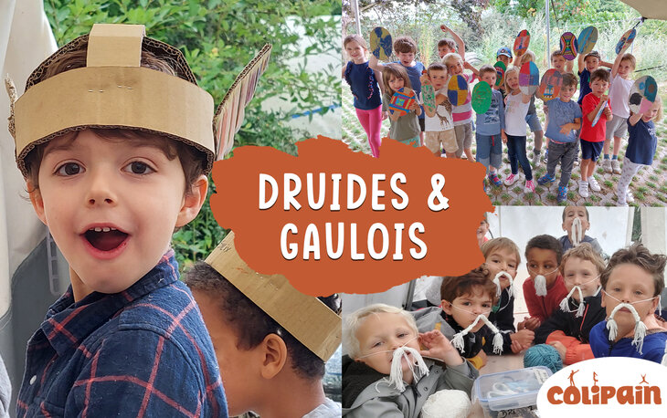 Stages,cours Colipain - Stages enfants - Druides & Gaulois