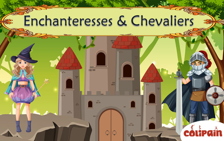 Stages,cours Colipain - Stages enfants - Chevaliers & Enchanteresses