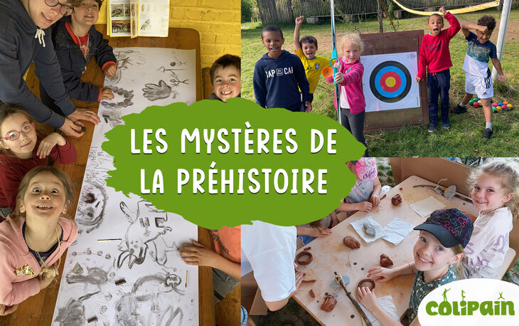 Stages,cours Colipain - Stages enfants - Préhistoire : la trace premiers hommes