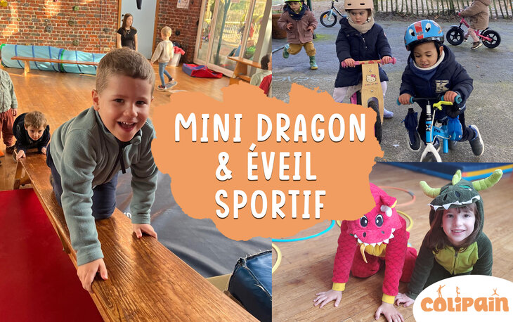 Stages,cours Colipain - Stages enfants - Mini Dragon & Éveil sportif