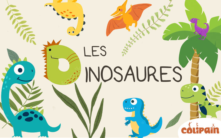 Stages,cours Colipain - Stages enfants - Aventures petit dinosaure
