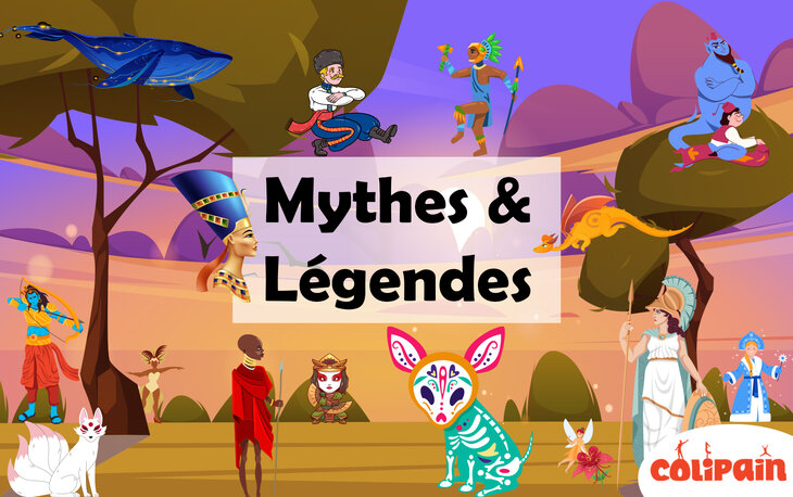 Stages,cours Colipain - Stages enfants - Mythes & Légendes