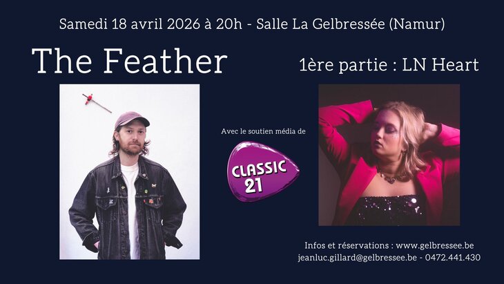 Concerts Ln Heart The Feather concert La Gelbressée