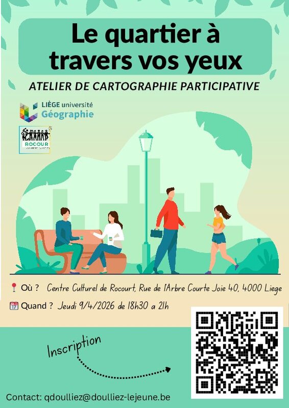 Conférences Le quartier travers yeux - Atelier cartographie participative