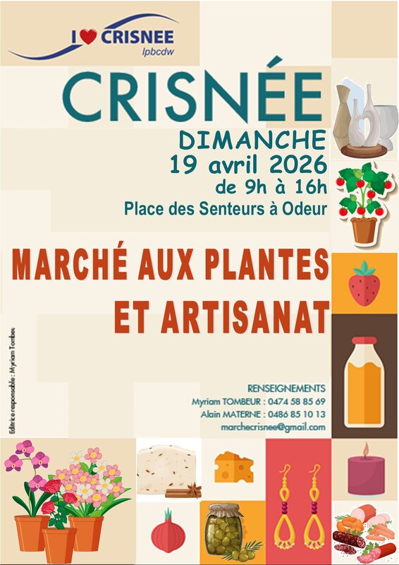 Loisirs Marché plantes artisanat