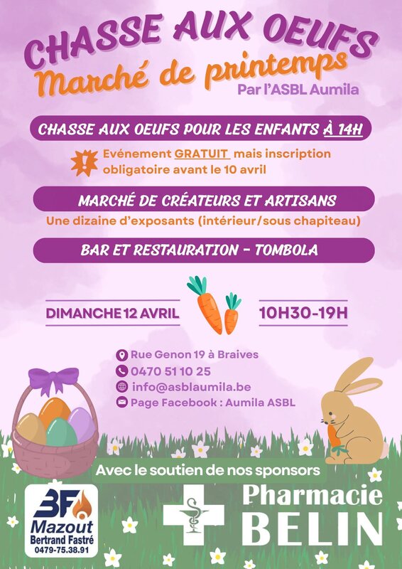 Loisirs Chasse œufs marché printemps