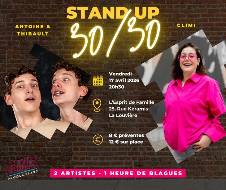 Spectacles Climi Antoine Thibault : 1h30 blagues  