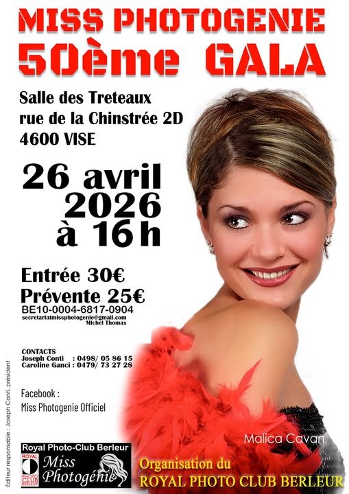 Spectacles Gala Miss Photogénie 50 )