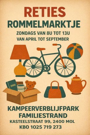  Association but lucratif marché puces Reties