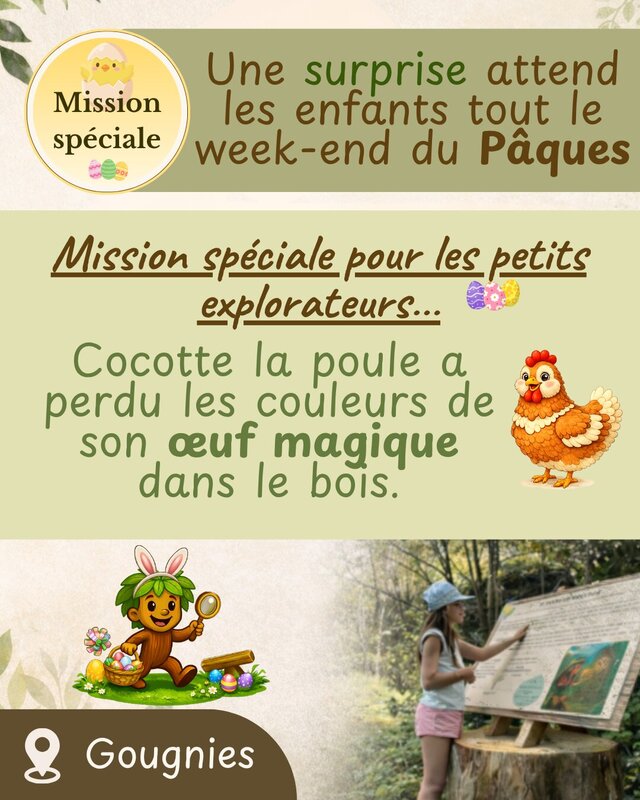 Loisirs Pâques bois d Annie - Mission spéciale