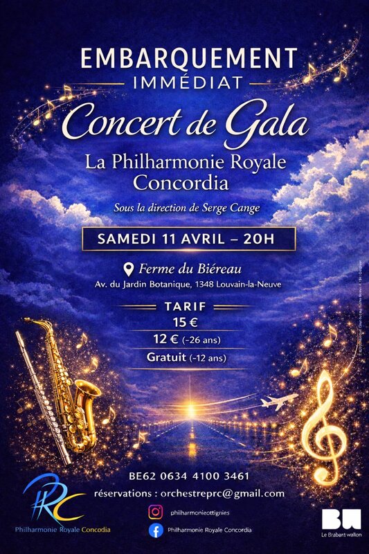 Concerts Embarquement immédiat