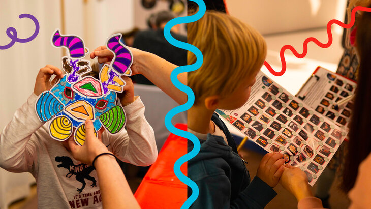 Loisirs Atelier : chasse masques famille