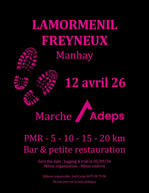 Loisirs Marche Adeps Lamormenil-Freyneux