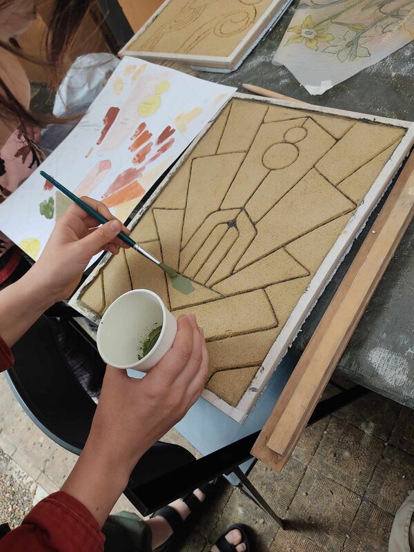 Stages,cours Stage sensibilisation la technique sgraffite