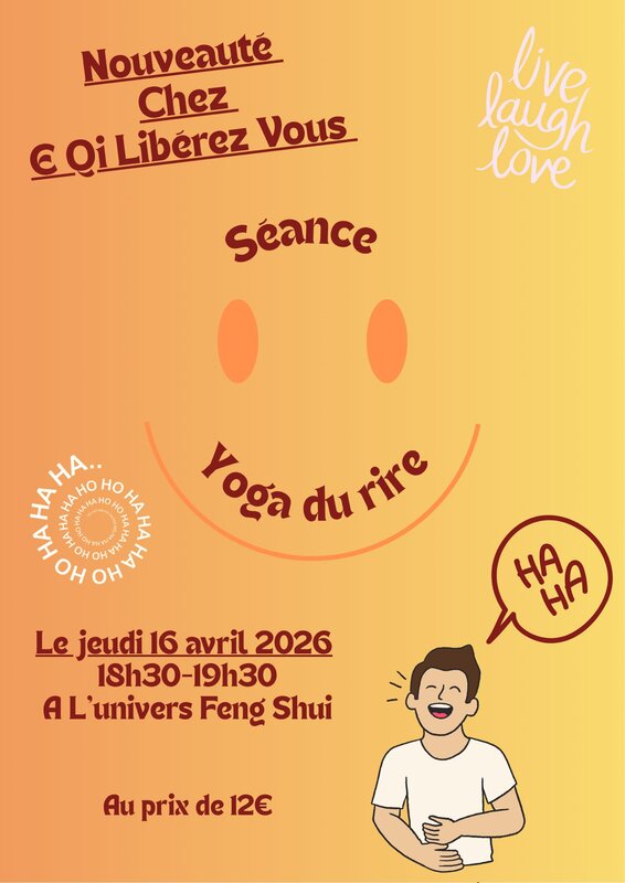 Stages,cours Yoga Rire