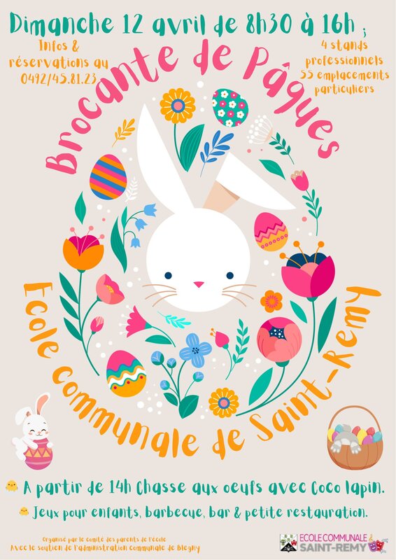  Brocante & chasse oeufs