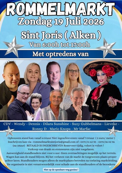  Marché puces Sint-Joris Alken