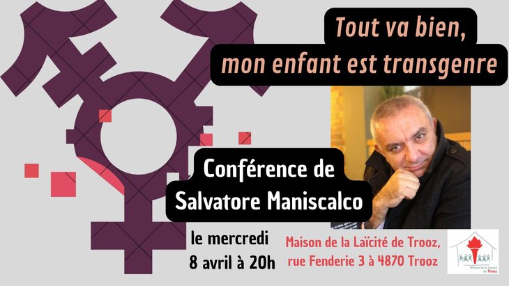 Conférences Tout bien, enfant transgenre - Conférence Salvatore Maniscalo