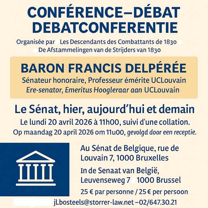 Conférences Le Sénat, hier, aujourd hui demain
