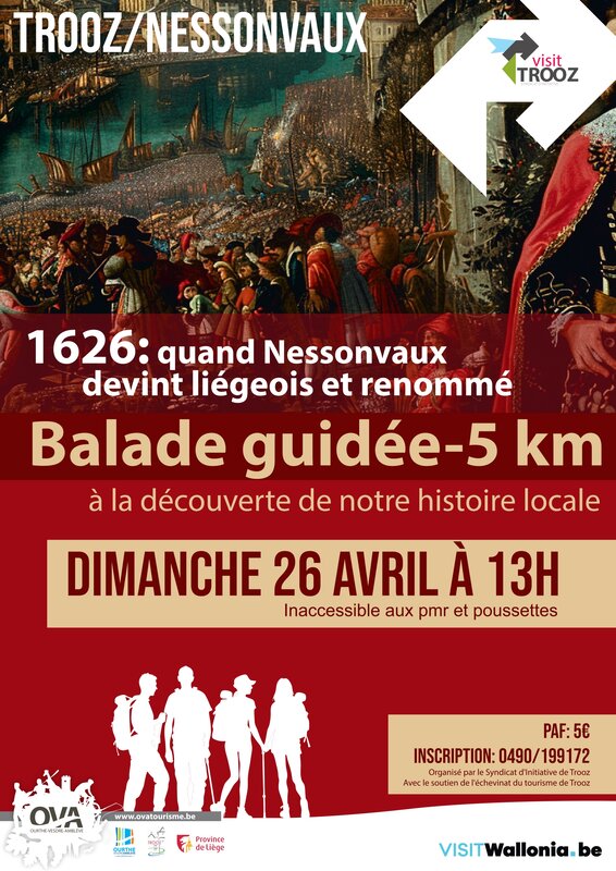 Loisirs Balade guidée - 1626: Quand Nessonvaux devint liégeois renommé
