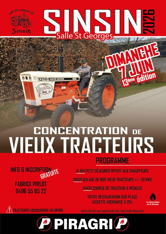 Loisirs Concentration Vieux Tracteurs