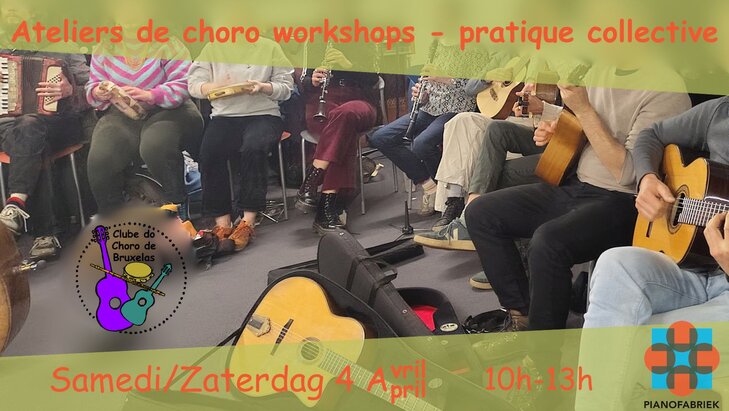 Stages,cours Ateliers pratique collective Choro
