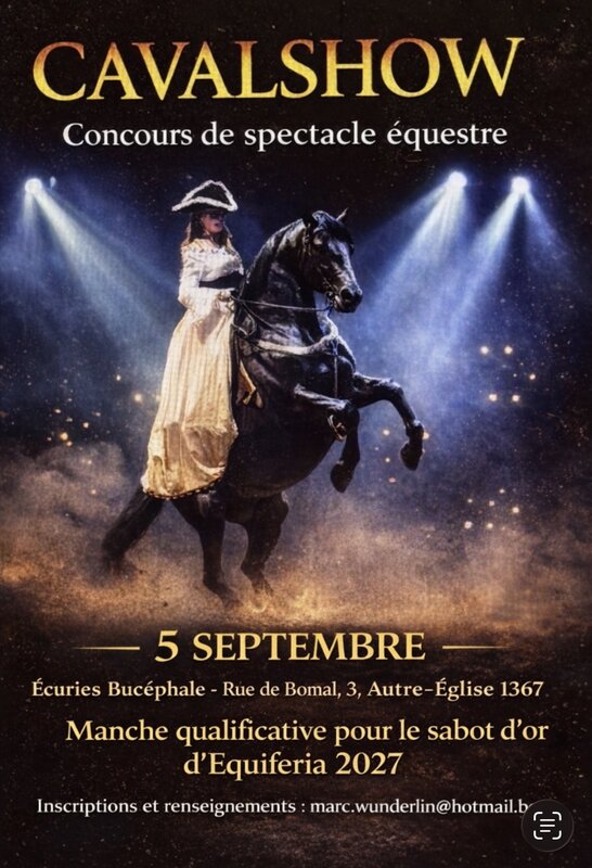 Spectacles Cavalshow concours spectacle