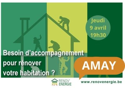 Conférences Renov’energie : séance d’information