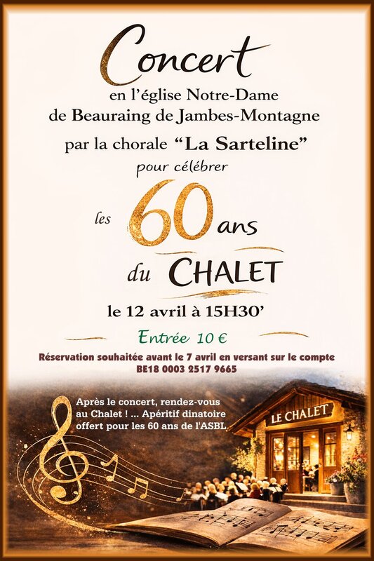 Concerts Concert « La sarteline »